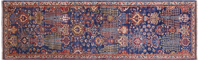 Runner Persian Sarouk Handmade Wool Rug