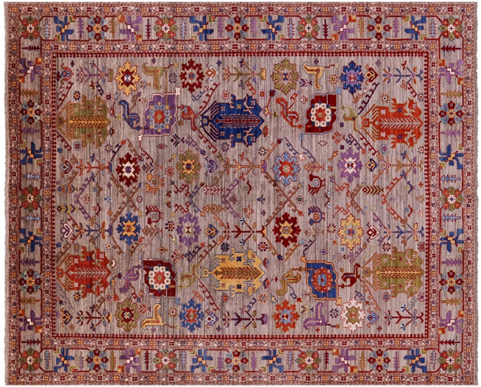 Super Heriz Serapi Hand-Knotted Rug