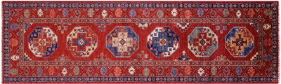 Runner Super Turkmen Ersari Handmade Rug