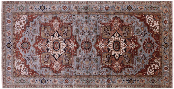 Heriz Serapi Handmade Wool Rug