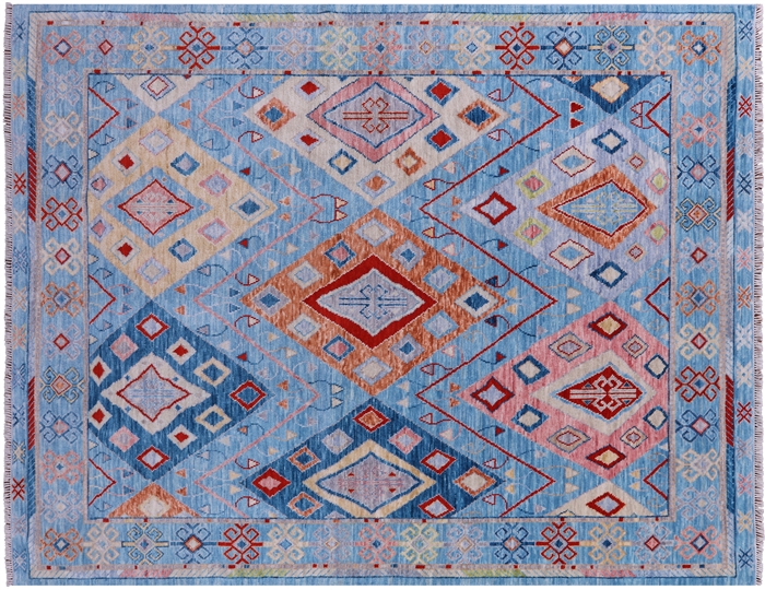 Moroccan Hand Knotted Rug