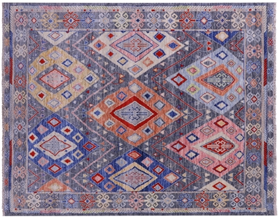 Hand Knotted Moroccan Wool Rug
