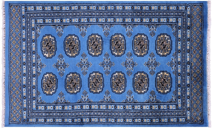 Silky Bokhara Handmade Rug