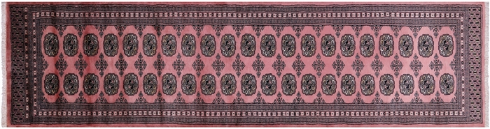 Runner Silky Bokhara Handmade Wool Rug