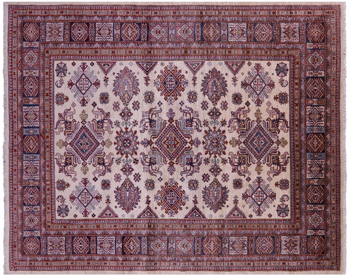 Hand Knotted Super Kazak Wool Rug