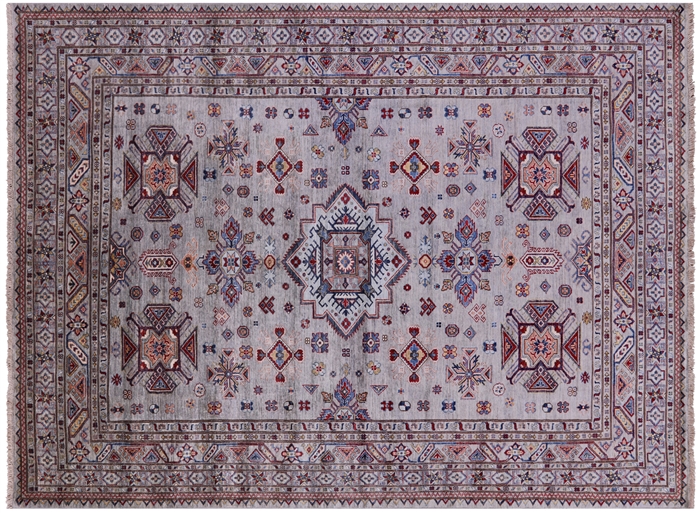 Super Kazak Handmade Wool Rug