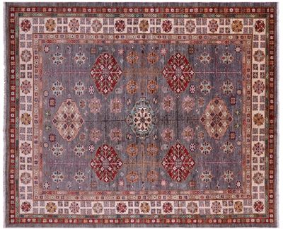 Super Kazak Hand-Knotted Rug