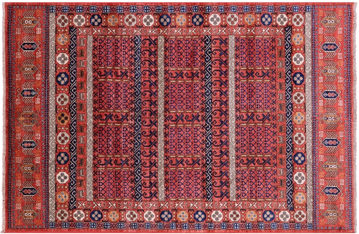 Fine Turkmen Ersari Handmade Wool Rug