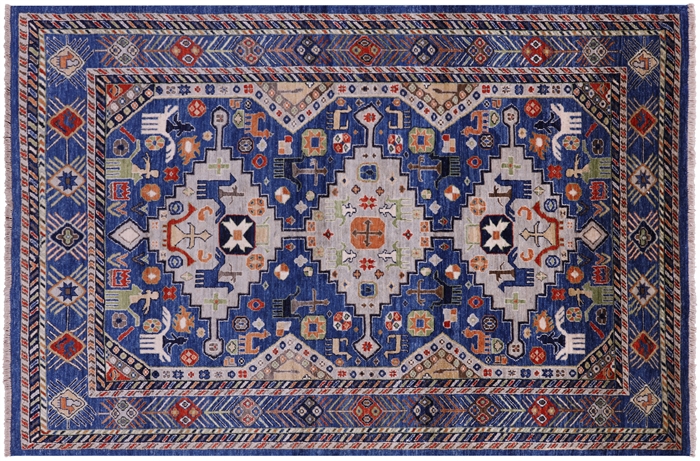 Super Heriz Serapi Handmade Wool Rug