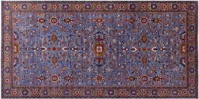 Super Heriz Serapi Hand Knotted Wool Rug