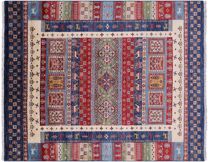 Persian Gabbeh Tribal Handmade Wool Area Rug