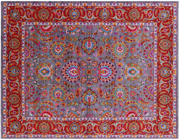 Persian Tabriz Hand-Wool Rug