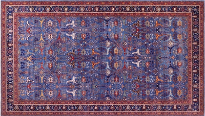 Persian Fine Serapi Hand Knotted Wool Rug