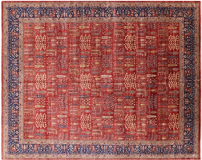 Persian Ziegler Hand Knotted Wool Area Rug