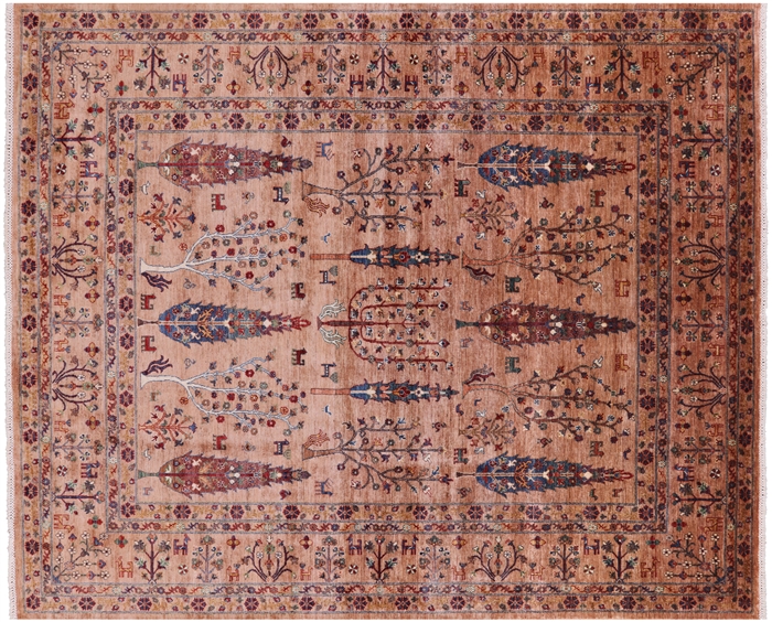 Tribal Persian Gabbeh Wool Area Rug