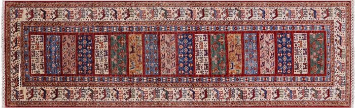 Runner Handmade Tribal Persian Gabbeh Wool Rug