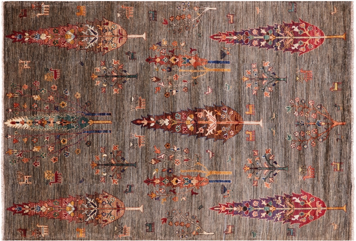 Tribal Persian Gabbeh Area Rug