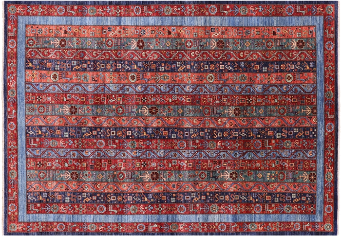 Tribal Persian Gabbeh Shall Handmade Rug