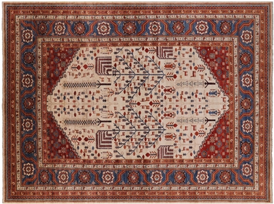 Persian Ziegler Hand Knotted Rug