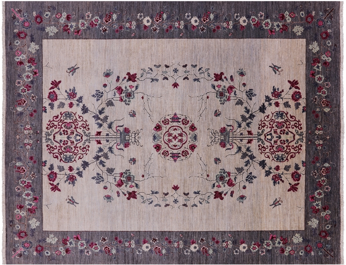 William Morris Hand Knotted Area Rug