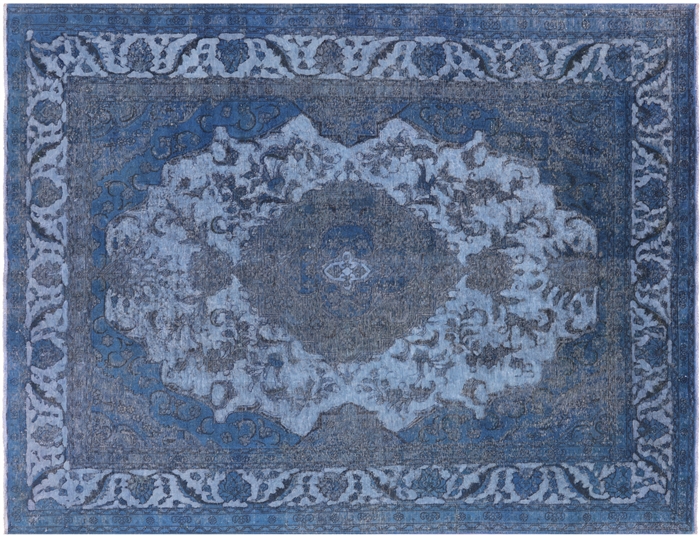 Hand Knotted Persian Overdyed Rug