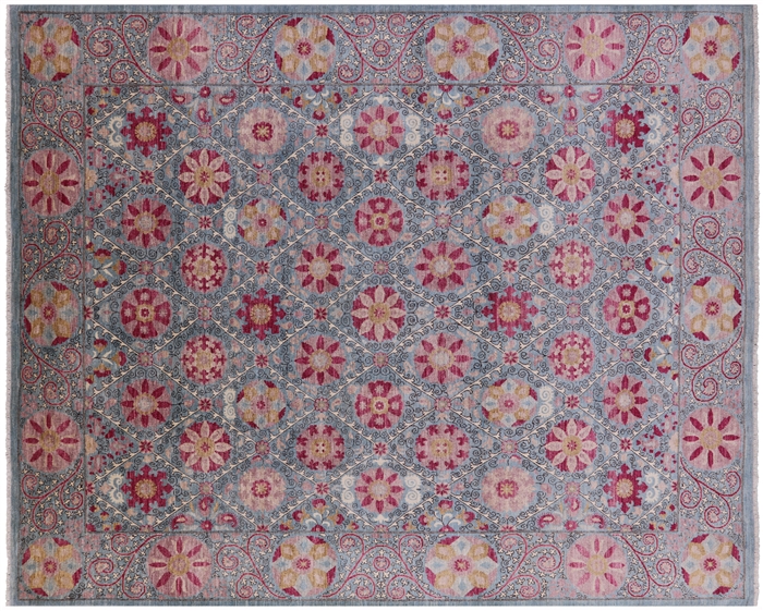 Hand Knotted William Morris Rug