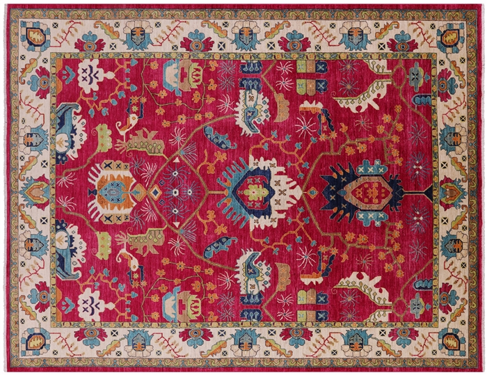 Persian Fine Serapi Hand-Knotted Rug