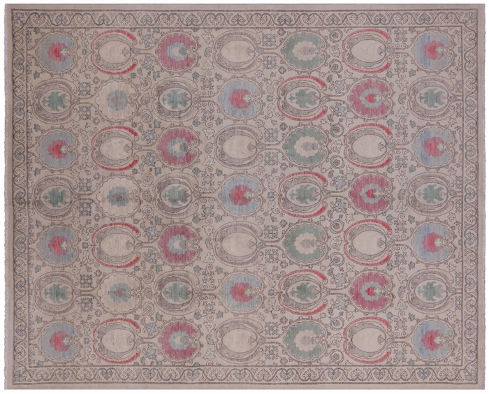 William Morris Hand Knotted Wool Rug