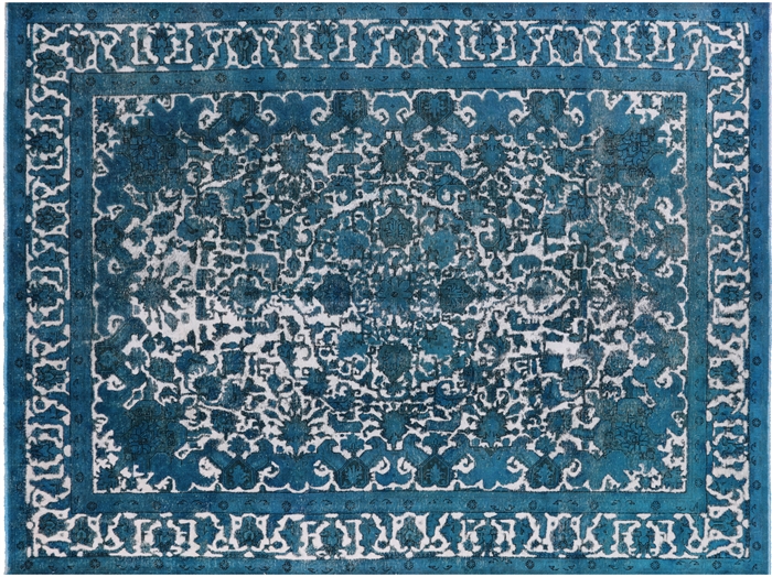Persian Overdyed Hand Knotted Area Rug