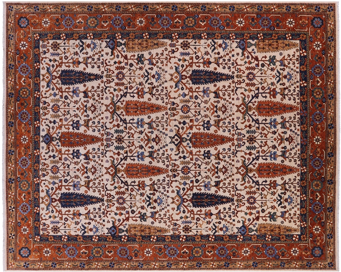 Persian Fine Serapi Handmade Wool Rug