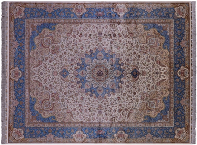 High End Persian Silk Hand Knotted Rug
