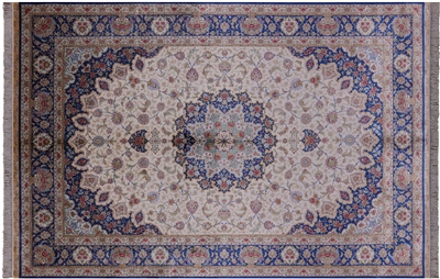 Silk High End Persian Hand Knotted Rug