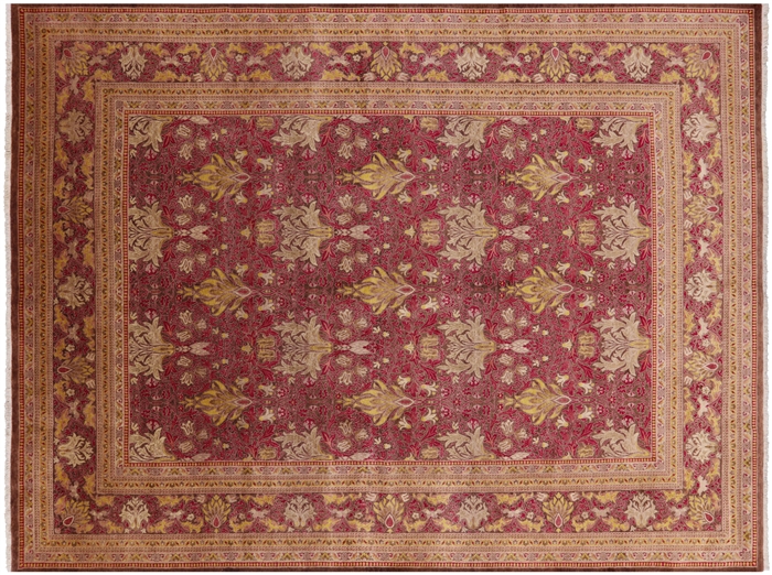 William Morris Hand Knotted Wool Rug