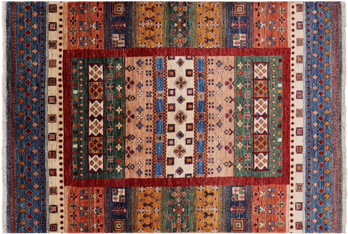 Tribal Persian Gabbeh Wool Rug