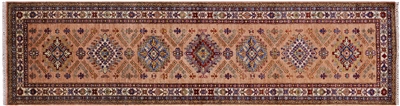 Runner Super Kazak Hand Knotted Rug