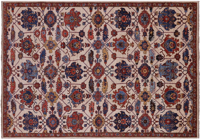 Persian Fine Serapi Handmade Wool Rug