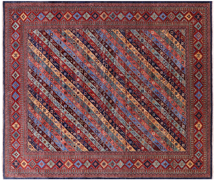 Persian Gabbeh Shall Handmade Rug