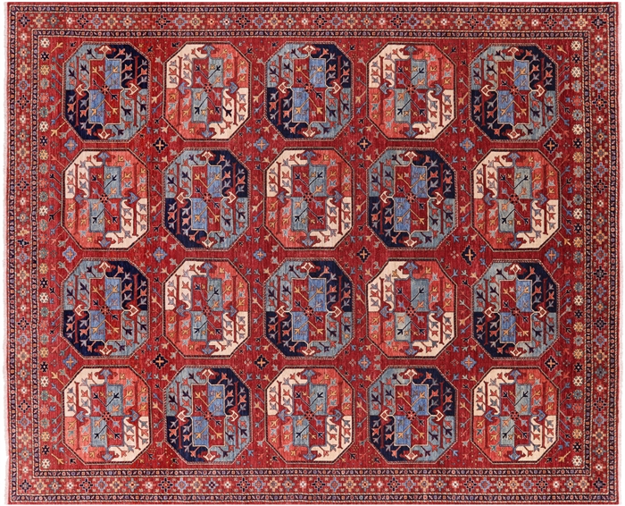 Bokhara Hand-Knotted Rug
