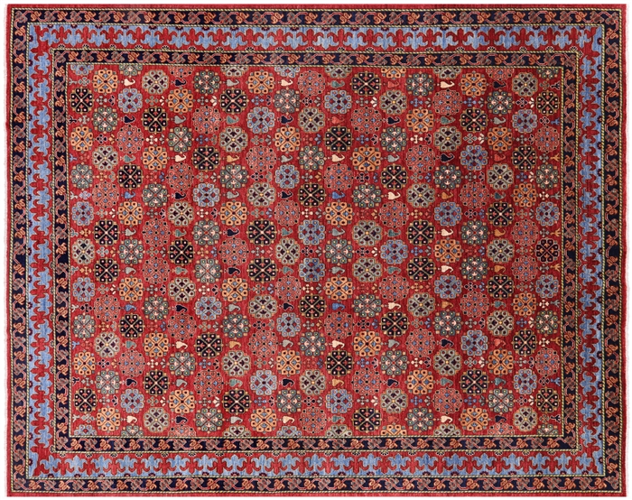 Fine Turkmen Hand Knotted Wool Rug