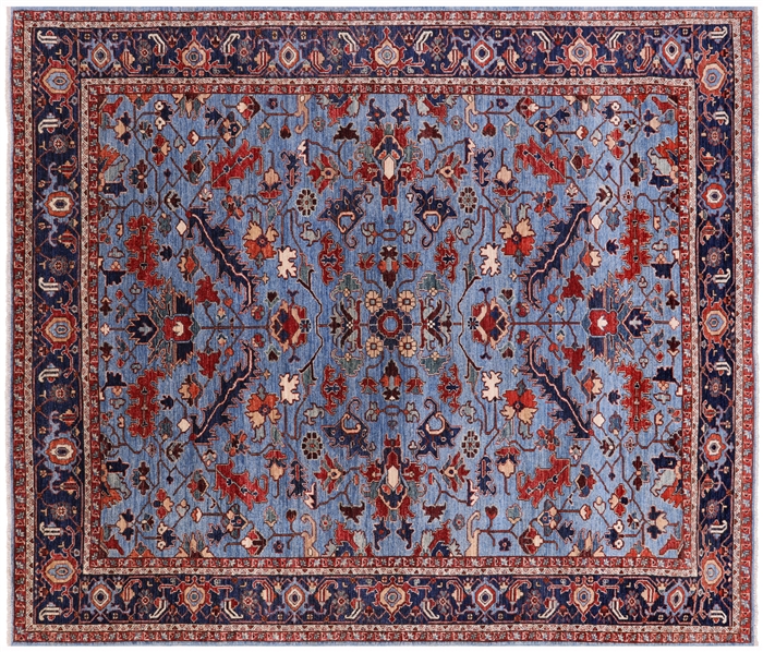 Persian Fine Serapi Hand Knotted Wool Rug