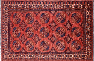 Bokhara Hand-Knotted Wool On Wool Rug