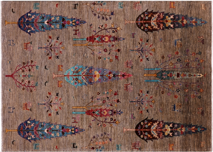 Handmade Tribal Persian Gabbeh Rug