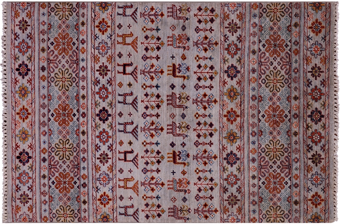 Persian Gabbeh Tribal Hand Knotted Rug