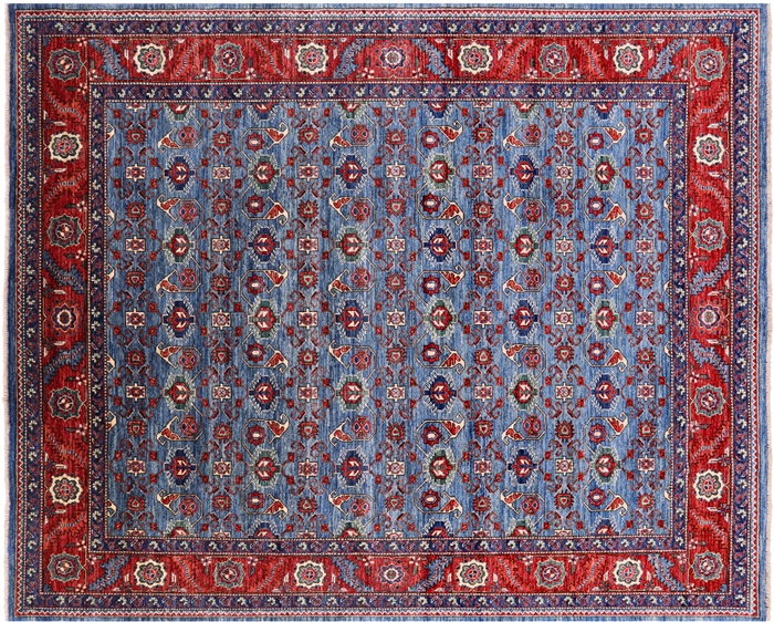 Persian Fine Serapi Hand Knotted Wool Rug