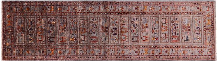 Runner Tribal Persian Gabbeh Hand Knotted Rug