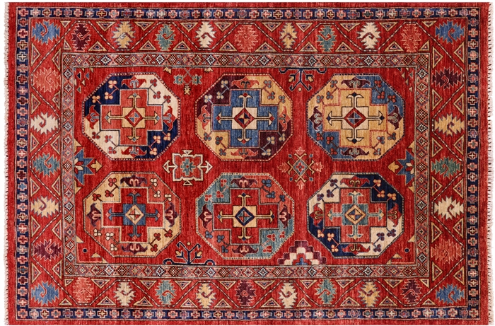 Bokhara Hand Knotted Wool Rug