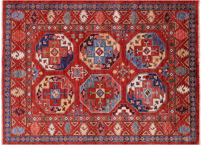 Hand Knotted Bokhara Wool Rug