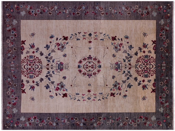 William Morris Hand Knotted Wool Rug