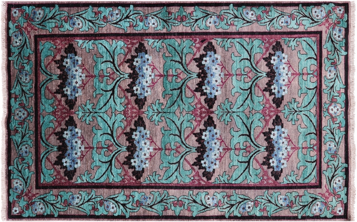 William Morris Hand-Knotted Wool Rug
