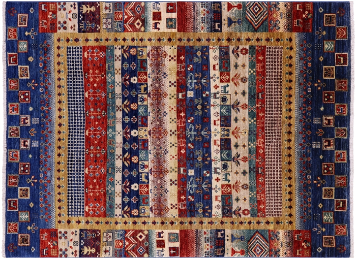 Tribal Persian Gabbeh Handmade Wool Rug